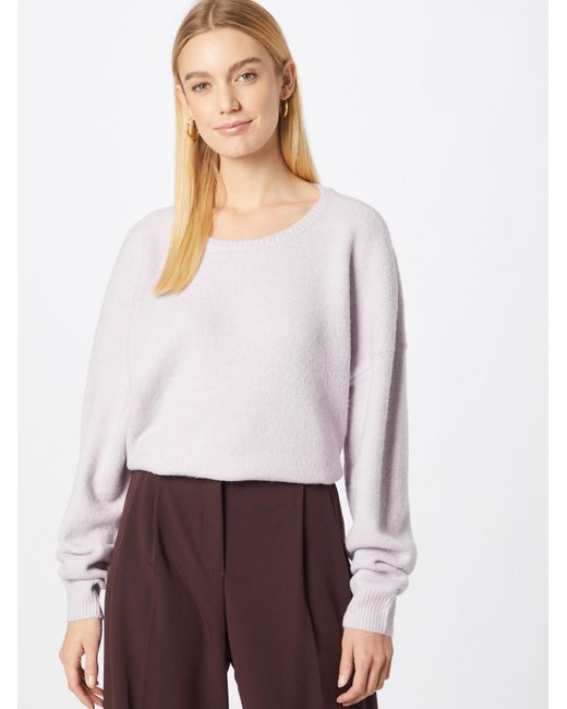 Urban Classics White Pullover Chunky Fluffy