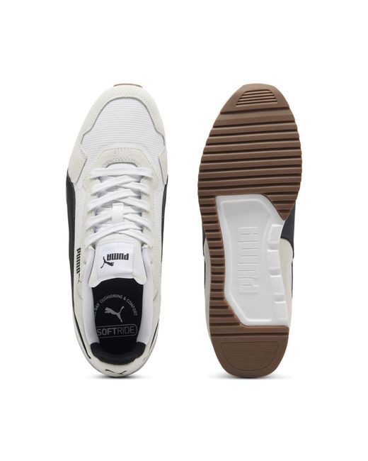 PUMA White Softride St Miler Sneakers Schuhe