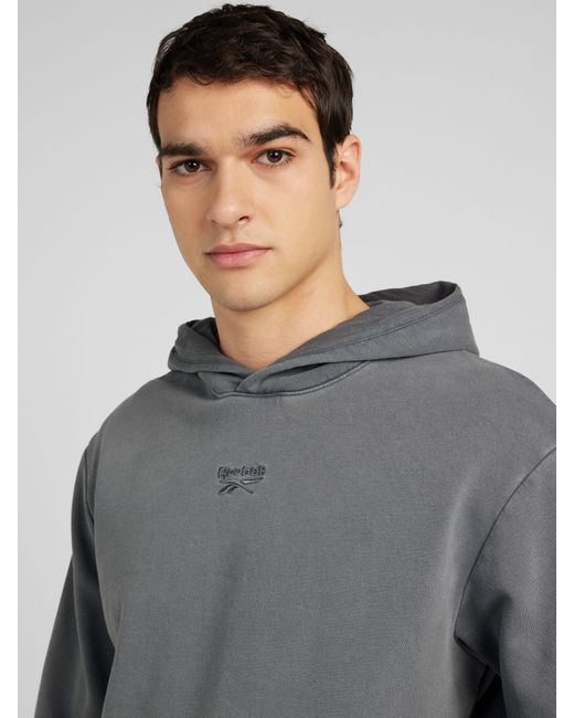 Reebok Sportsweatshirt in Gray für Herren