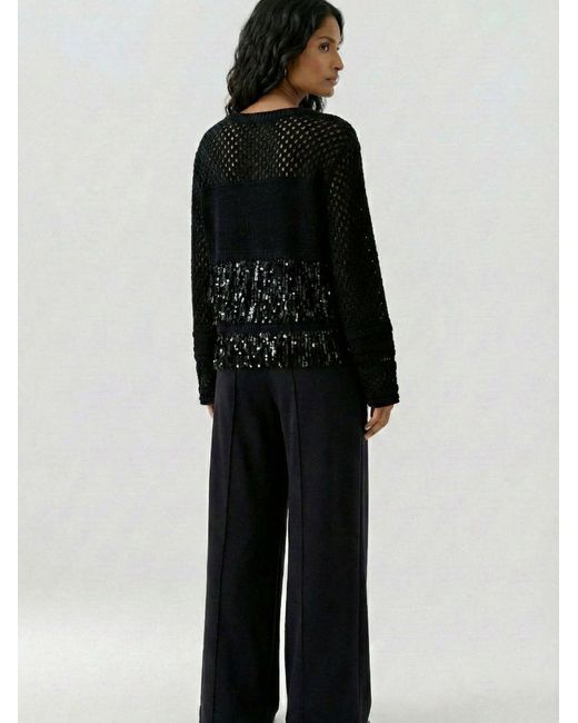 Ouí Black Pullover