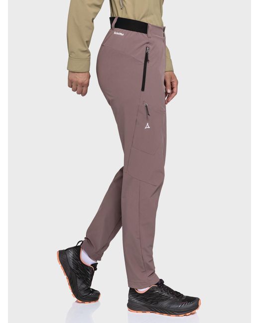 Schoeffel Purple Hose Lang Hiking Pants Style Blaustein Wms