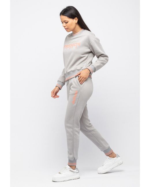 Tom Barron Gray Jogginganzug