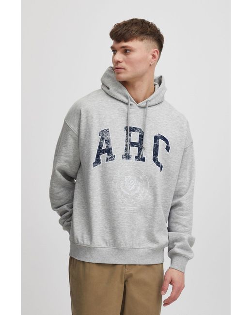 Solid Sweatshirt Galad in Gray für Herren