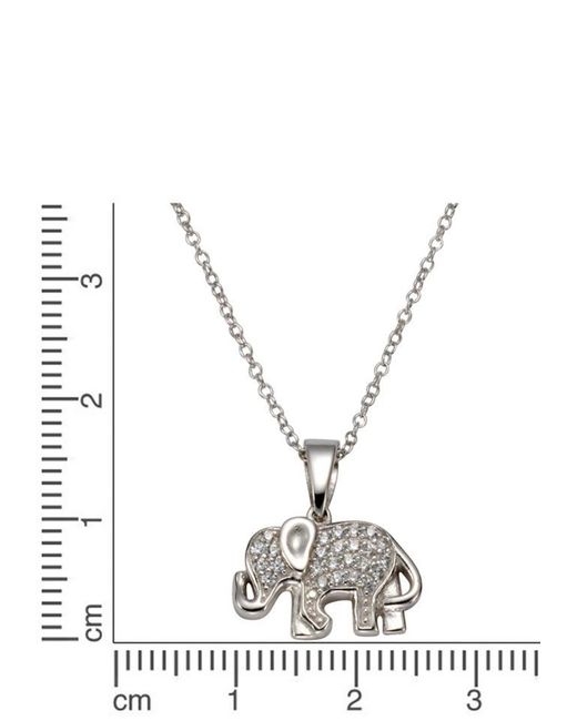 Firetti Metallic Kette Elefant