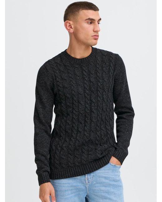 Solid Pullover Sdricco in Black für Herren