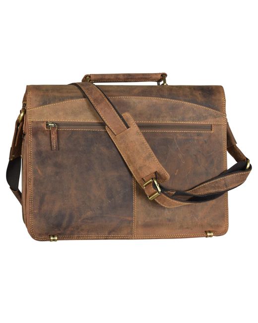 Greenburry Brown Aktentasche