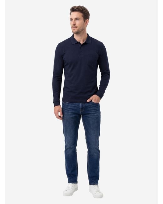 RAGMAN Shirt Basic in Blue für Herren