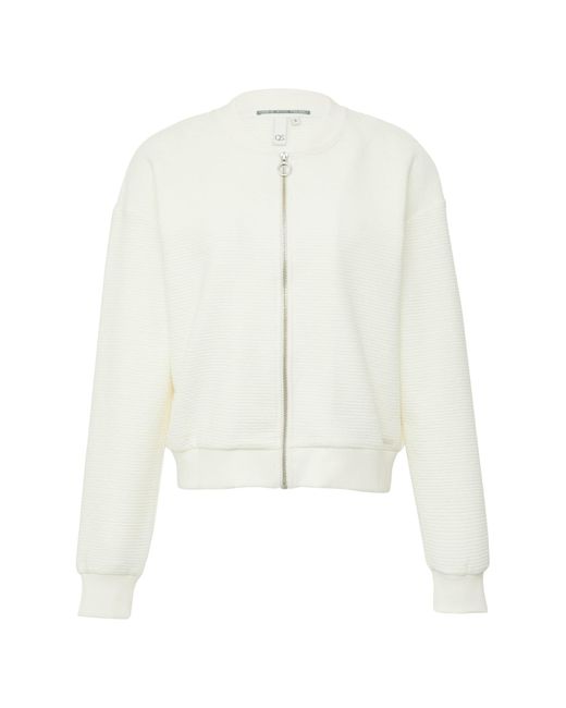 QS White Sweatjacke