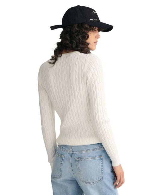 Gant White Pullover