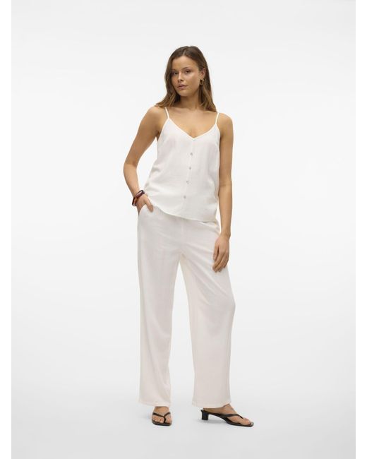 Vero Moda White Top 'Vmmymilo'
