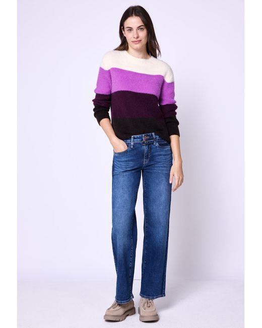 STREET ONE STUDIO Purple Pullover