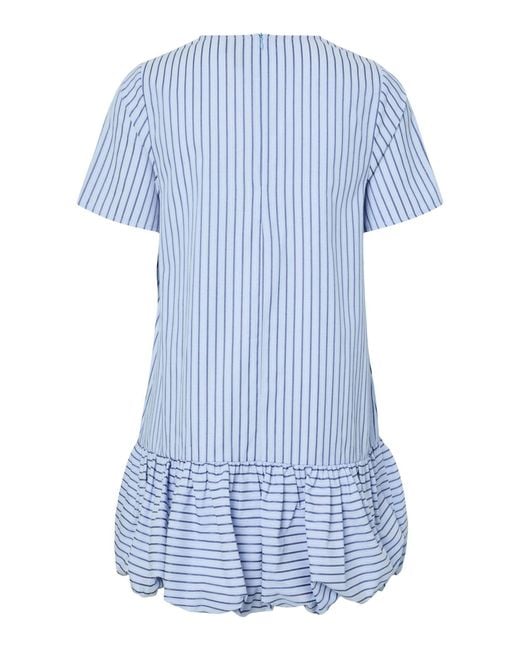 Pieces Blue Kleid Pcjill
