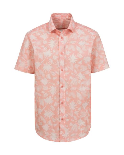 Beachtime by Lascana Hemd in Pink für Herren