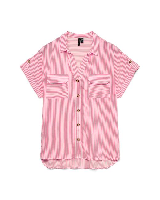 Vero Moda Pink Bluse Vmbumpy