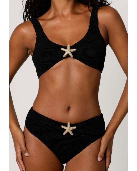 Moda Minx Black Bikinitop