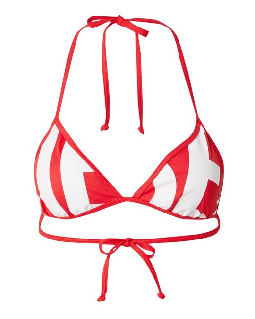 DIESEL Red Bikinitop Bfb-Sees-A