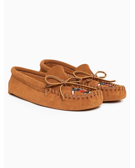 Minnetonka Mokassin in Brown für Herren