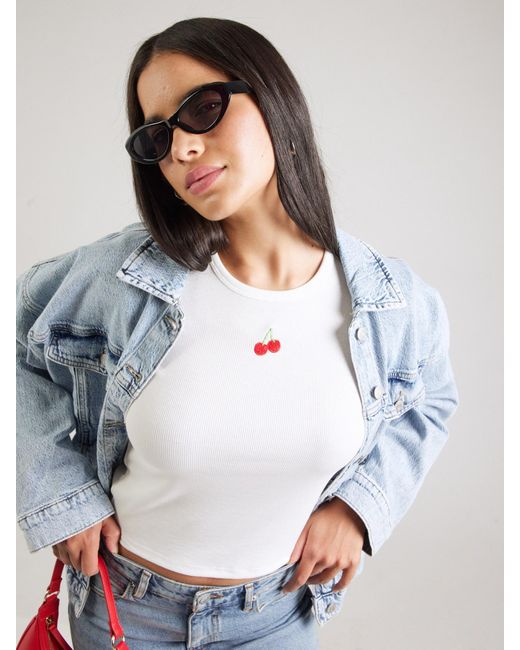 ONLY White T-Shirt 'Onldaniella'