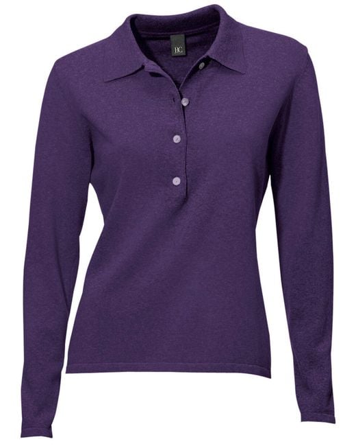 heine Purple Pullover