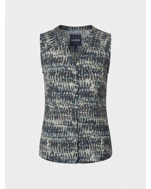 Koröshi Gray Bluse