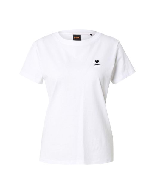 Boss White T-Shirt 'C_Esogo_3'