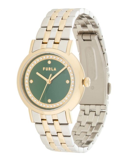 Furla Metallic Analoguhr Easy Shape