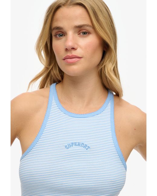 Superdry & Co Blue Top Essential