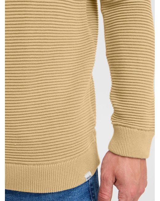 Solid Pullover Valencia in Natural für Herren