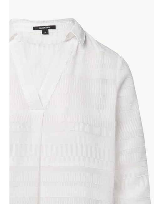 Comma, White Bluse