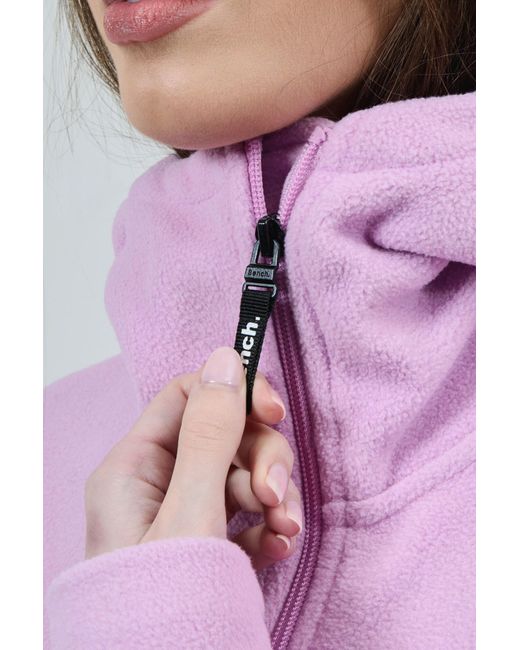 Bench Pink Fleecejacke Ninja
