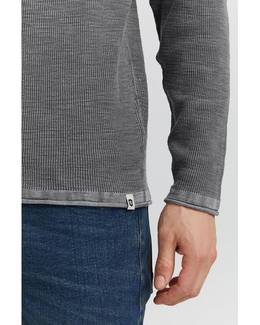 INDICODE Pullover Karpo in Gray für Herren