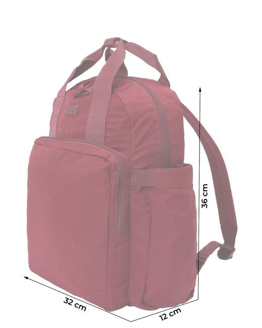 Levi's Red Levis Rucksack L-Pack Round Backpack