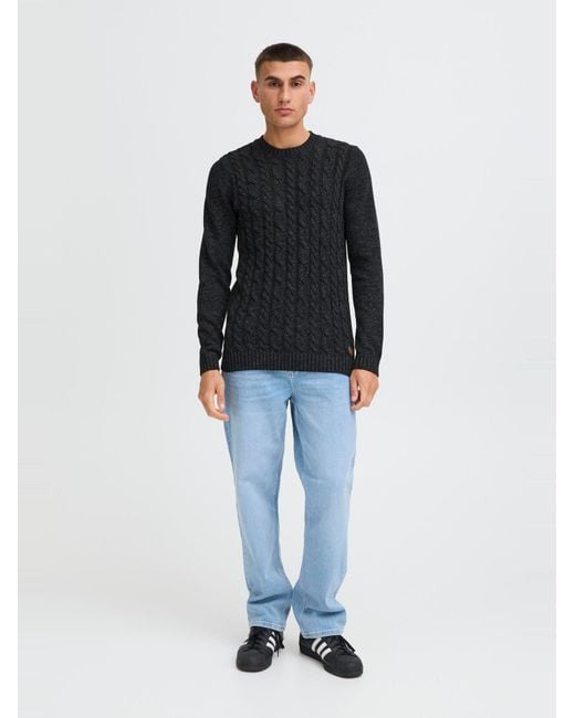 Solid Pullover Sdricco in Black für Herren
