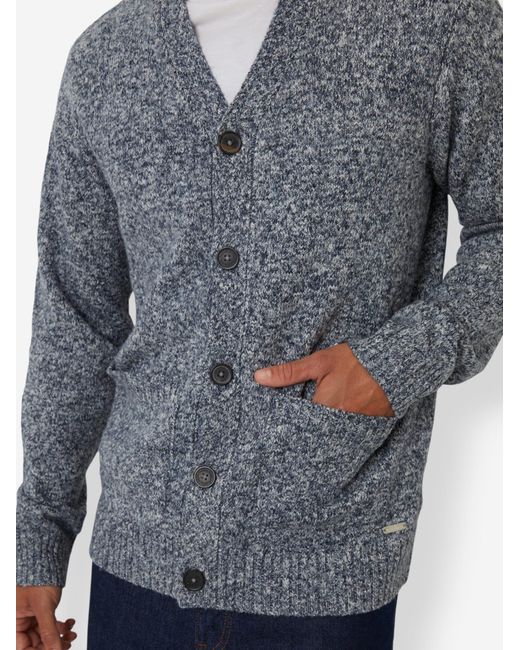 Threadbare Strickjacke Hadfield in Blue für Herren