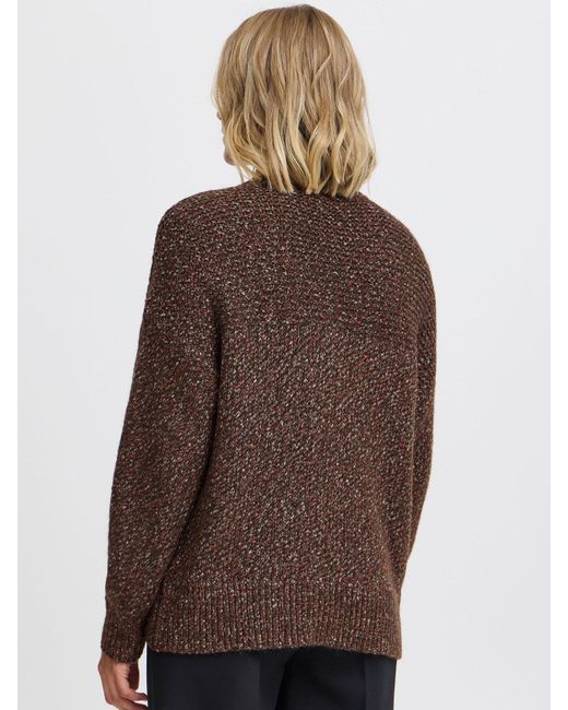 Fransa Brown Strickjacke 'Spotta Car 2'