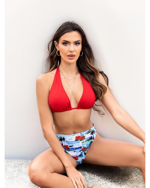 Lady Etna Red Badeanzug Olivia-26/W 721