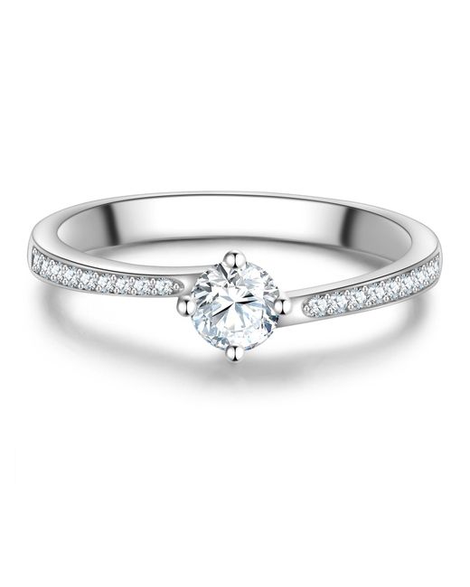 Trilani White Ring