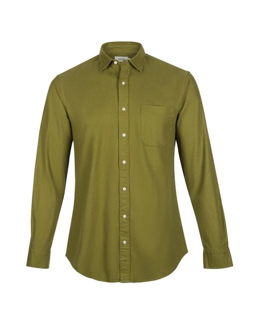 Shiwi Hemd Tyler in Green für Herren