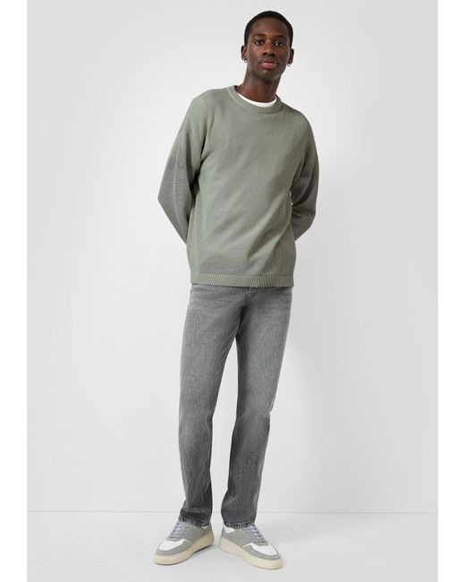 QS Strickpullover in Gray für Herren