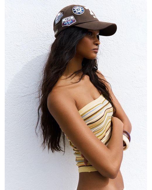 Bershka Brown Cap