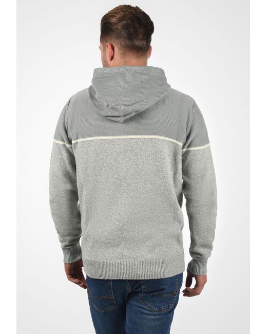 INDICODE Pullover Lynde in Gray für Herren