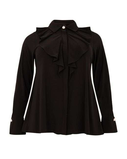 Yoek Black Bluse