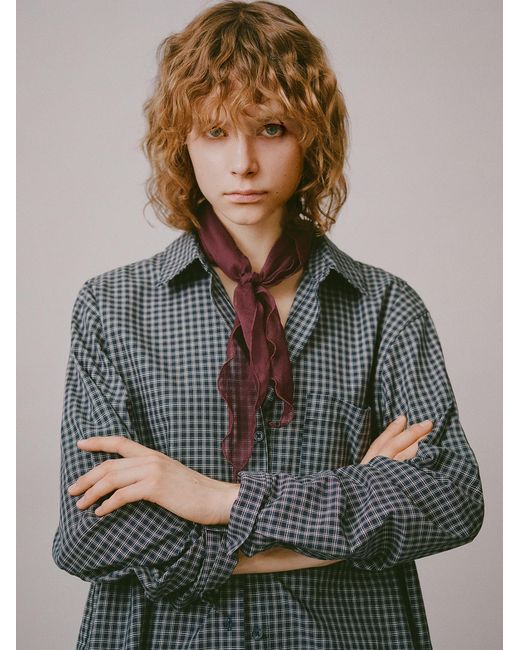 Pull&Bear Purple Tuch