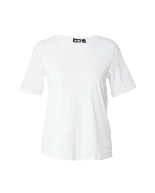 Pieces White T-shirt 'andrea'