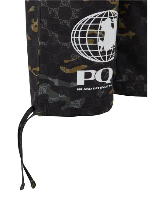 Pequs Hose Aether in Black für Herren