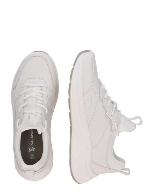 Salamander White Sneaker
