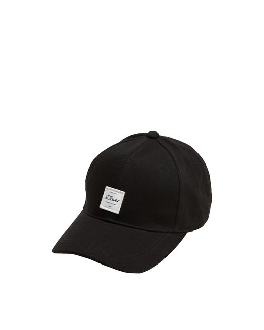 S.oliver Cap in Black für Herren