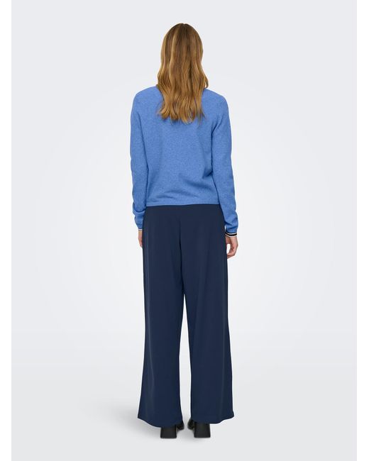ONLY Blue Pullover Onlloyal