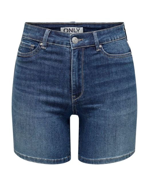 ONLY Blue Shorts 'rose'