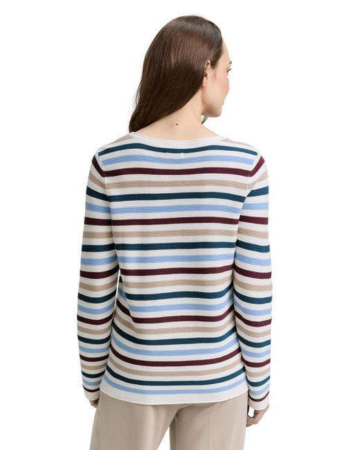 Tom Tailor Blue Pullover